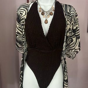 Shein swim suit and Cover Up